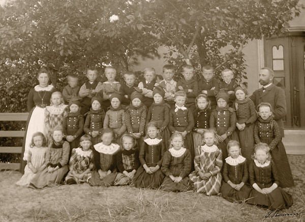Sønderho, Fanø: Skolebillede Sønderho skole.